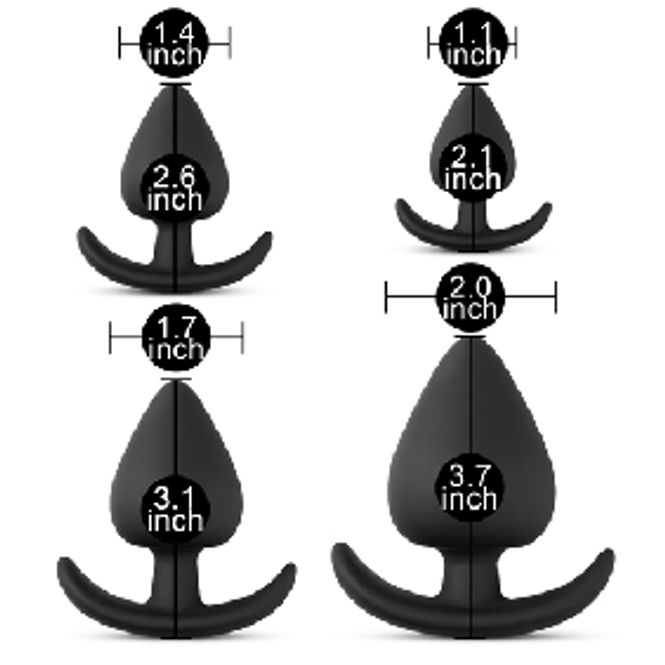 Hovedbilde FAT Buttplug 4 Sett