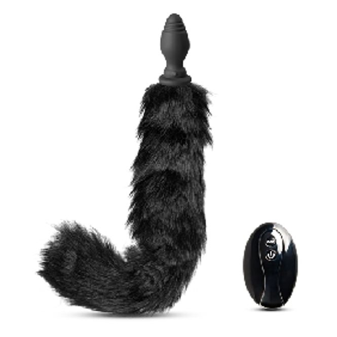 Hovedbilde VIBRERENDE FOXTAIL -Small - Fjernkontroll