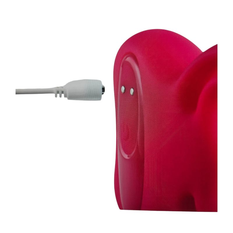 ROSE - Vibrerende penisring - roseformet, 9-trinns