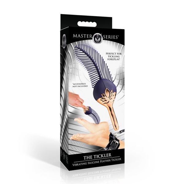 Hovedbilde The Tickler - Vibrating Silicone Feather Tickler ...