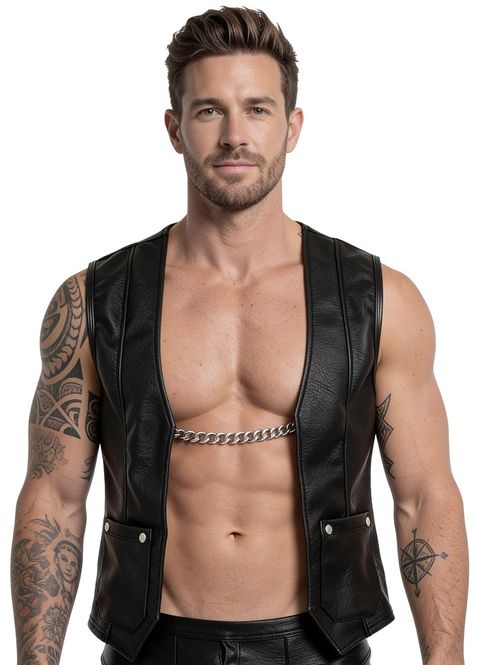 Hovedbilde Vest I Rocker - Biker-stil