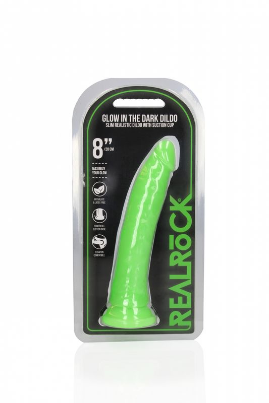 REALROCK - Glow in the Dark - 8 - 15,5cm GRØNN