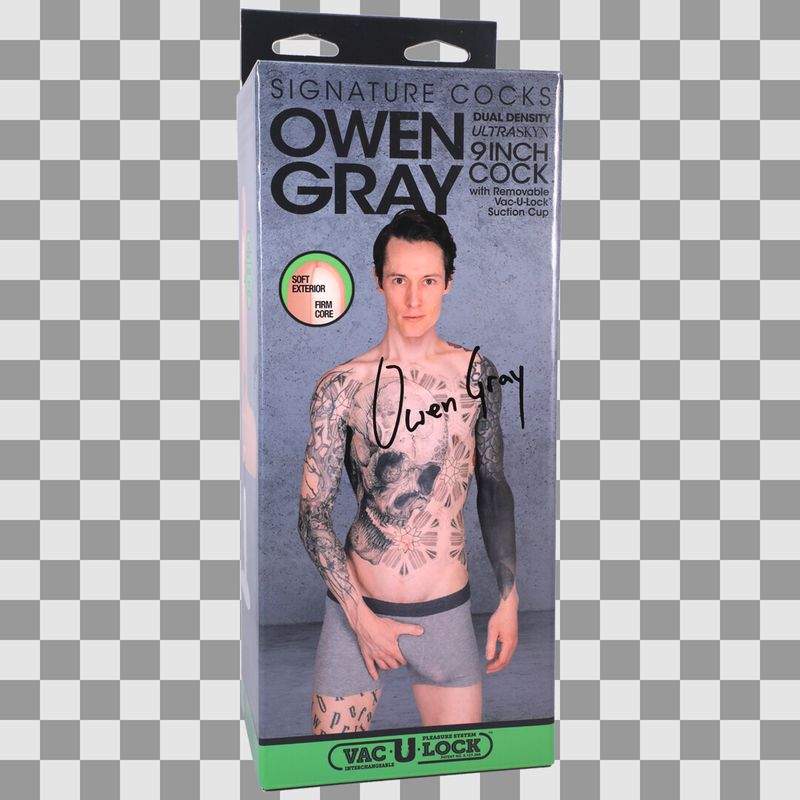 Doc Johnson - Owen Gray - Realistic ULTRASKYN Dildo - 9