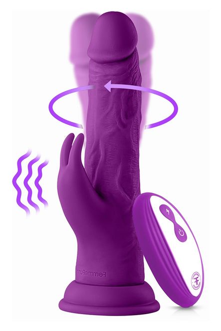Hovedbilde WIRELESS TURBO RABBIT PURPLE - FEMMEFUNN