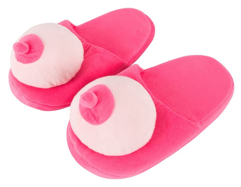 Plush Slippers Boobs - ROSA
