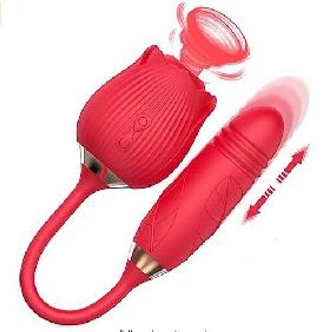 Hovedbilde Rose med støtvibrator og trykkbølger