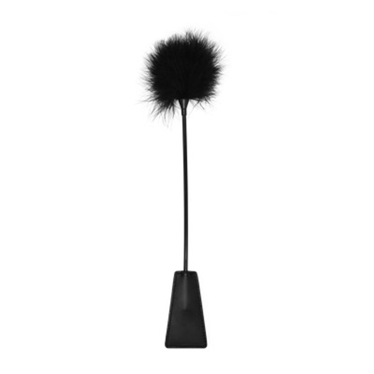 Crop with Feathers - Svart