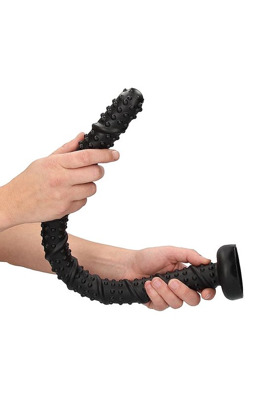 Ass Textured Snake DYBDETRENER DILDO 55cm