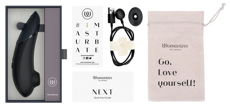 WOMANIZER - NEXT - svart