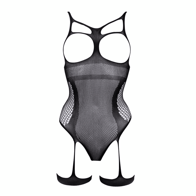 Le Désir - Open-Cup Strappy Teddy - One Size
