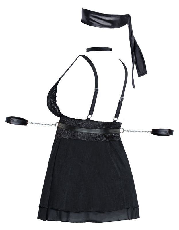 COTTELLI BONDAGE PLUS SETT BABYDOLL