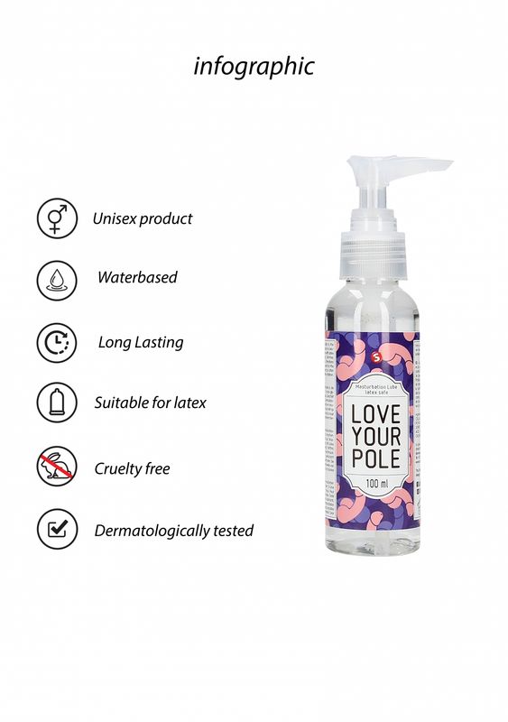 Love Your Pole - Masturbation Lubricant 100ml