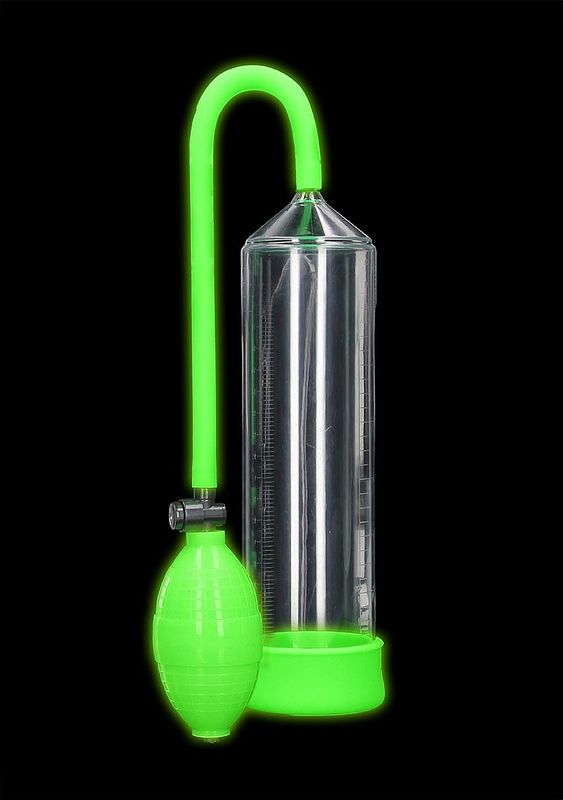 OUCH! Classic Penis Pump - Glow in the Dark