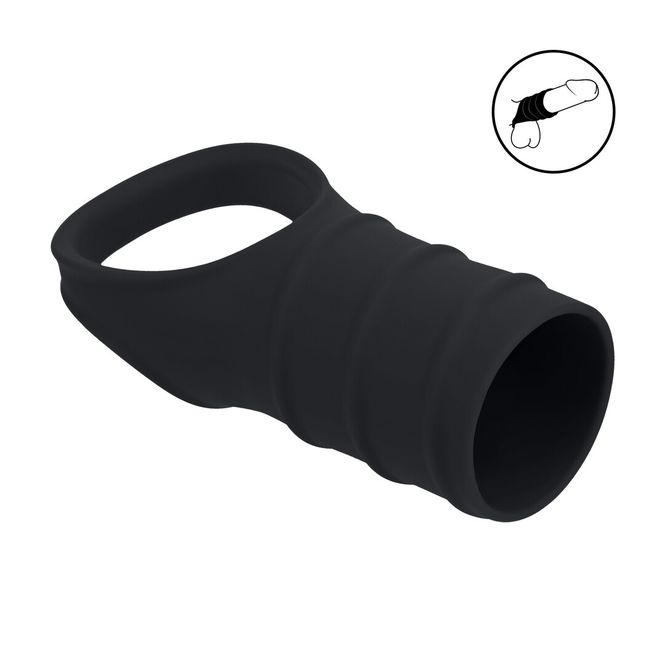Hovedbilde Levelz - Silikon Cockring og ribbet sleeve