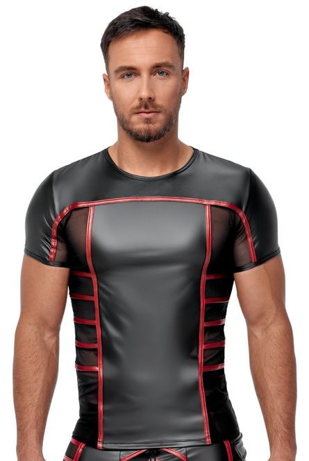 Hovedbilde Svart-Rød  Mattlook Overdel 